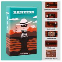 Bandido Bandida Board Game 1-4 Players Family Strategy Card Game, Puzzle Adventure Game for Kids Adults Party Family Game