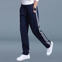 Vyriškos kelnės didelio dydžio laisvos kasdienės studentų sportinės kelnės XXXXXL black