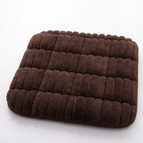 40cm Memory Foam Striped Seat Cushion Anti-Slip Soft Office Chair Pad Warm Breathable Thicken Winter Chair Cushions kava