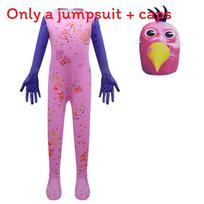 Rainbow Friends Roblox žaidimo kostiumas su mėlyno monstro dizainu vaikams Cosplay Pink,130cm pink