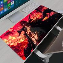 Shanks Mouse Pad Large Gamer XXL Keyboard Desk Mouse Mat One Piece Mouse Pads Carpet Rubber Tapis Souris Gaming Notbook Mousepad 40x80x0.2cm red