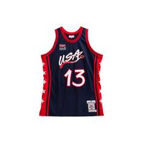 Mitchell Ness Authentic  USA 1996 Shaquille O'Neal  jersey AJY4SB19059-USANAVY96SON L