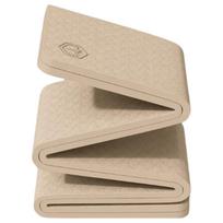 Jingzao Foldable TPE Yoga and Fitness Mat 183*61cm beige