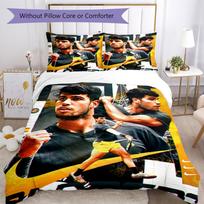 3pcs Alcaraz Bedding Set Duvet Cover Closure Includes 1 Duvet Cover & 2 Pillowcases, Soft and Comfortable for All Seasons. 135cmx200cm