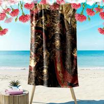Warhammer 40k 2D Flat Print Beach Towel, Large Soft Quick Dry Towel for Beach Camping Swimming.MSTJ0918390 70cmx140cm(27x55inch)