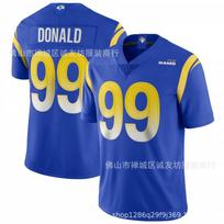 Mens LA Rams 99 Aaron Donald Football Jersey Sportswear XXL