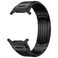 Lengvi Metaliniai Dirželiai Titano Juosta Samsung Galaxy Watch Ultra 2 Laikrodžiui Apyrankės Laikrodžio Dirželiai Galaxy Watch 9 8 Classic For 8 Classic 46mm juoda