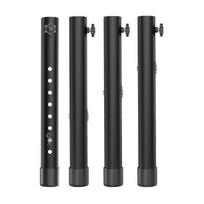 Folding Table Leg Adapters 4Pcs Height Adjustable Risers, Heavy Duty Extenders, Indoor Outdoor Support 4 /8/8/10 Levels Desk Legs Extension L