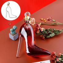 Decanter Decanters Bottles Wine Bottle High-Heeled Shoes Shape Container for Dad