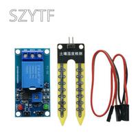 Capacitive Soil Moisture Sensor Module / Soil Humidity Digital Display Relay Control Module Automatic Watering For Arduino