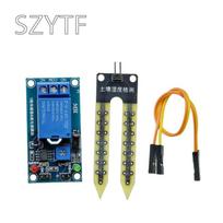 Capacitive Soil Moisture Sensor Module / Soil Humidity Digital Display Relay Control Module Automatic Watering For Arduino