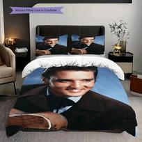 Elvis Presley Rock Roll Threepiece Set 1 Duvet Cover 2 Pillowcase Without Core Christmas Birthday Gift Bedding Set 140x200cm