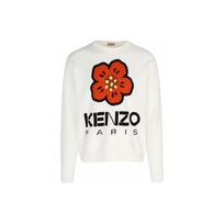 Kenzo Boke Flower intarsia-knit wool jumper FD65PU4273LD002 XL red