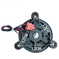 New Cooling Fan For Haier Refrigerator GW12E12MS1CB-52Z20 12V DC 0.22A Fridge Radiator Freezer Parts