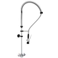 Single-hole shower mixer with sprayer, height 103 - Hendi 810262