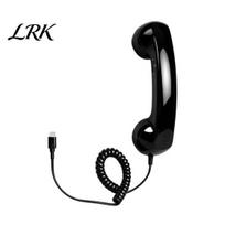 Aiškus garsas Ragelis Senovinis Telefono Ragelis Mobiliajam Telefonui, 3,5 mm C tipo Laidinis Plug-and-Play Retro Telefono Ragelis, Universalus Išmaniojo Telefono Rankinis