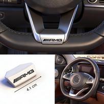 Automobilio vairo emblemos lipdukai Interjero ženklelis Mercedes Benz AMG W203 W206 W220 W205 W211 W212 W201 W168 W169 GLC GLA GLE