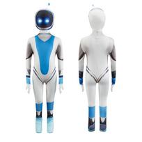 Helovino Astro Bot tos pačios drabužiai vaikų visatos robotas 2cos scenos pasirodymas drabužiai 120 white