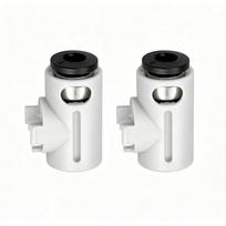 PTFE Tube Connector for 3D Printer, Durable Filament Feed Tube Adapter Replacement Parts 2PCS A1 Mini PTFE Tube Connector