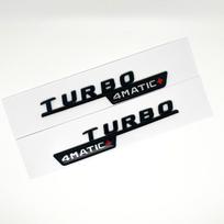 3D ABS chromo automobilio raidės logotipas E53 sparnas TURBO 4MATIC emblema ženklelis galinė žvaigždė AMG lipdukas Mercedes Benz AMG E53 W213 W212