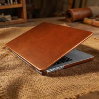 Vaškuotos odos dėklas MacBook Pro 14 16 colių M5 M4 MacBook Air 13.6 15.3 colių M3 M2 verslui Vintažinis plonas smūgiams atsparus dangtelis pro 13inch a2251 a2289