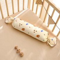 Infant Comfort Sleep Bolster: Anti-Pressure Soothing Pillow for Safe Side and Back Rest. 40×9cm
