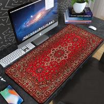 Persian Carpet Mouse Pad Gaming Desk Accessories XL Computer New Large Mousepads XXL Natural Rubber Anti-Slip Soft Keyboard Mat 400X700X2MM