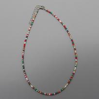 Paprasti sėklų karoliukai Strand Choker karoliai Moterų styginių apykaklės žavesys Spalvinga rankų darbo Bohemia Collier Femme papuošalų dovana gray