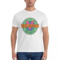Vuarnet France Vintage Circle Logo T-Shirt M balta
