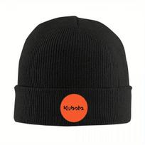 2026 NEW Kezoihu Kubota Knitted Hat Warm Skullies Beanies Baseball Cap One Size black