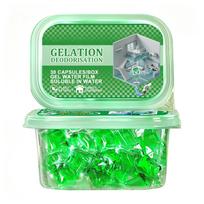 Odor Removal Sewer Cleaner Scented Gel Airs Freshener For Sinks Drains Gel Water Film Soluble In Water For Kitchen For Bathroom 1pc
