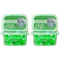Odor Removal Sewer Cleaner Scented Gel Airs Freshener For Sinks Drains Gel Water Film Soluble In Water For Kitchen For Bathroom 2pcs