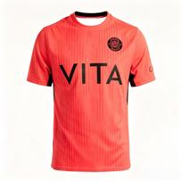 New 26-27 England County Football Jersey Adults Kids The Hatters Style Soccer Shirt Sport Uniform Stockport Football Fan T‑Shirt 5XL