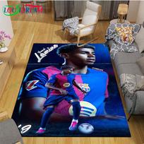 Lamine Yamal Football Star Themed Non Slip Rug Bedroom Living Room Decor Mat Gift 40x 60cm