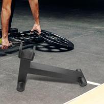 Barbells Jack Mini Deadlift Support Easily Load Trainer Accessories Bar gray