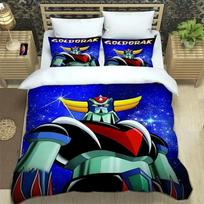 UFO ROBO GRENDIZER GOLDORAK Comfortable Duvet Quilt Cover Pillowcase Bedding Set Children Bedroom Decoration Home Textile 70x133cm
