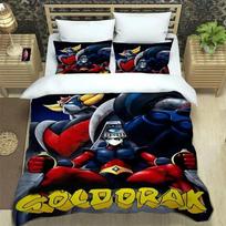 UFO ROBO GRENDIZER GOLDORAK Comfortable Duvet Quilt Cover Pillowcase Bedding Set Children Bedroom Decoration Home Textile 70x133cm