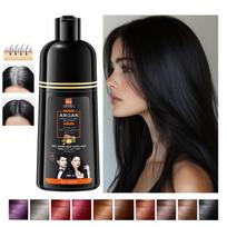 Special Offer: Cross-Border Plant-Based Multi-Color Shampoo - Long-Lasting, Gray Coverage, Gentle & Non-Irritating.