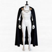 Agamemnonas Kostiumas Gladiatoriaus Apranga Viduramžių Spartietiškas Apsiaustas Helovinui Cosplay XL white