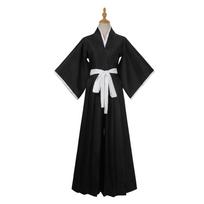 Cosplay Reaper Bleach Deadwood Rukia cos take kimono bleach Reaper cos take anime cosplay costume L black