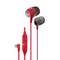 HyperX Cloud Earbuds III S Gaming Official Japanese Distributor Product Earphones, Wired, USB-C, Red, (BN7S2AA)
