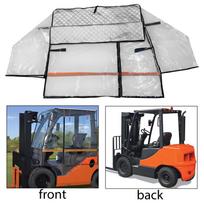 Forklift Rain Cover Canopy Rainproof Windproof Shade Guard Awning Waterproof Shelter Replacement Sun