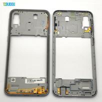 A40 A405 Middle Frame For Samsung Galaxy A40 2019 A405 SM-A405F A405DS Housing Battery Back Rear Door Cover Camera Lens Parts white Middle Frame
