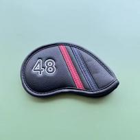 Angle Club Golf Wedge Cover PU Leather Golf Club Cover Sand Wedge Headcover  Golf Accessories Black 48