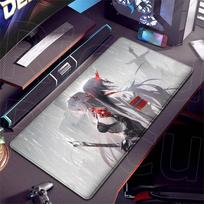 XXL Honkai Star Rail Acheron Mouse Pad Desk Mat Cute 90x40cm table Pad Extended Gaming Keyboard Anime Mats Large Gamer Mousepads 60x30cm gray