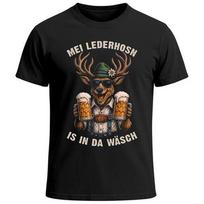 Men's Oktoberfest T-Shirt - Mei Lederhosen Is In Da Wash - Replacement 3XL