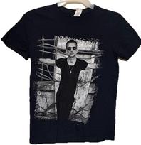 Depeche Mode Dave Gahan 2017 Portretas Roko Grupė Suaugusiųjų Dydis Mažas Marškinėliai Unisex Marškinėliai XL gray