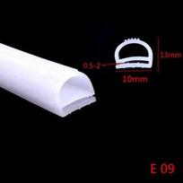 High temperature resistant silicone seal E Type Strip Red White E Shape Silicone Stirp Door Oven Freezer Door Oven Steaming