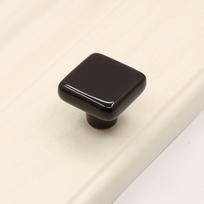Single Hole Door Knob Pull Handles Cabinet Knob Simplicity Drawer Knobs  Wardrobe Black
