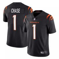 Cincinnati Bengals 1 Chase Football Jersey Mens Sports Training Shirt 3XL